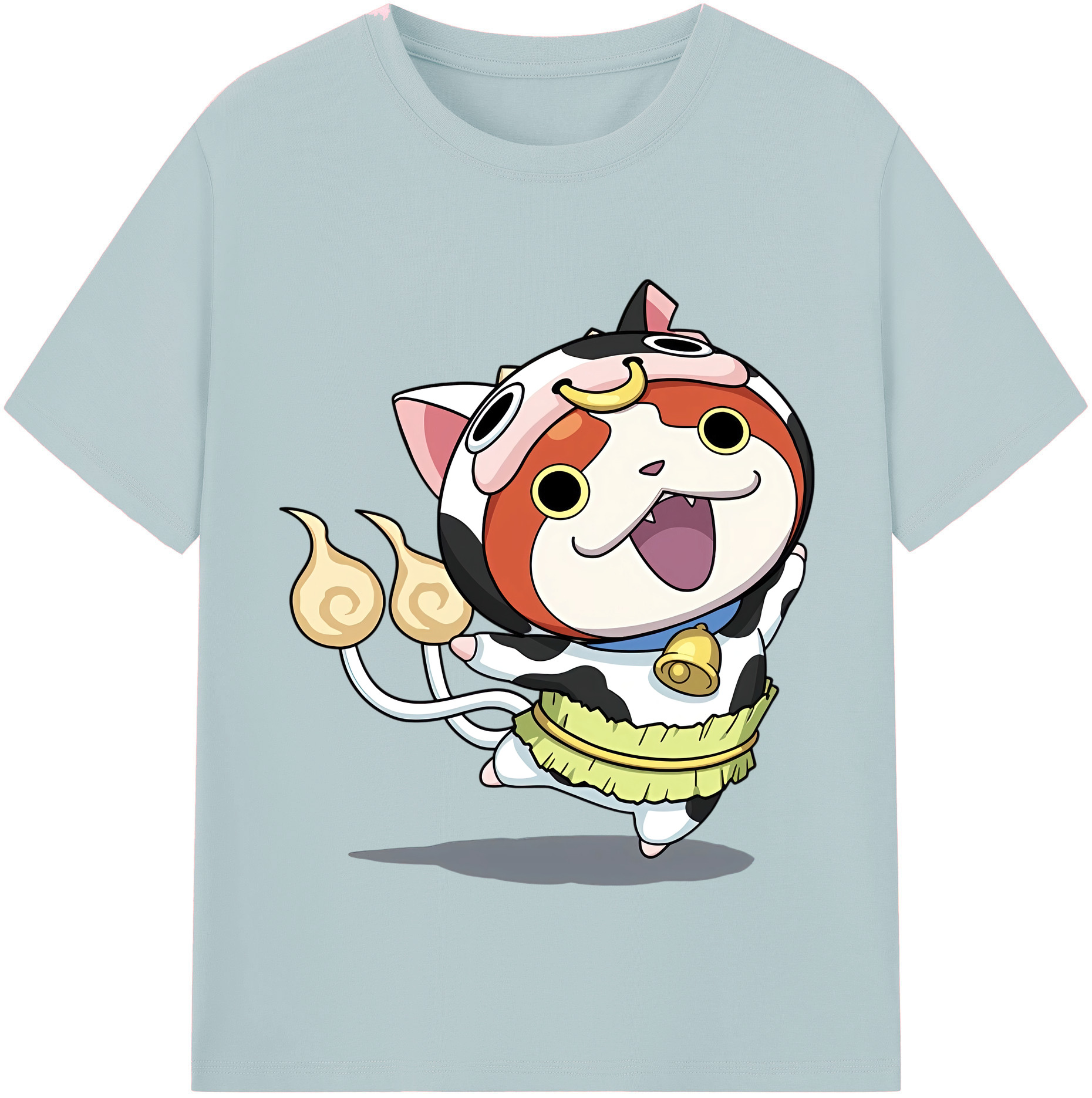 （画像用） 妖怪ウォッチ Yo-kai Watch 綿100％半袖Tシャツ（フロントプリント）